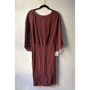 Eleventy NWT $645 Brick Red Dress Size 2